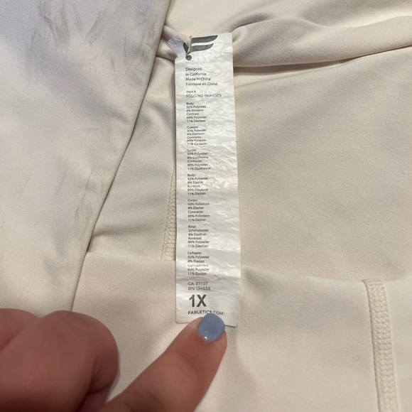 Plus size Fabletics active skort size 1X - Picture 5 of 6